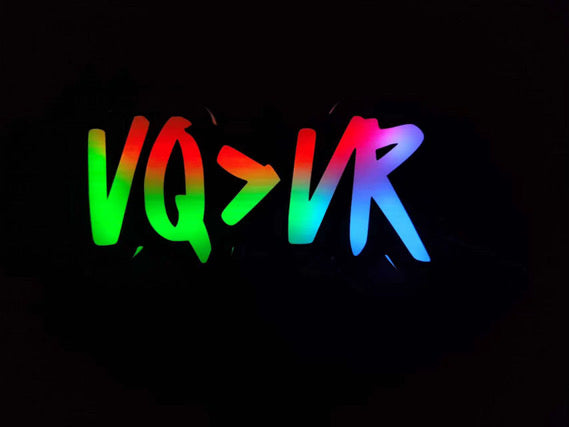 VQ>VR RGB LED Emblem | Flow Series Color-Changing Car Badge