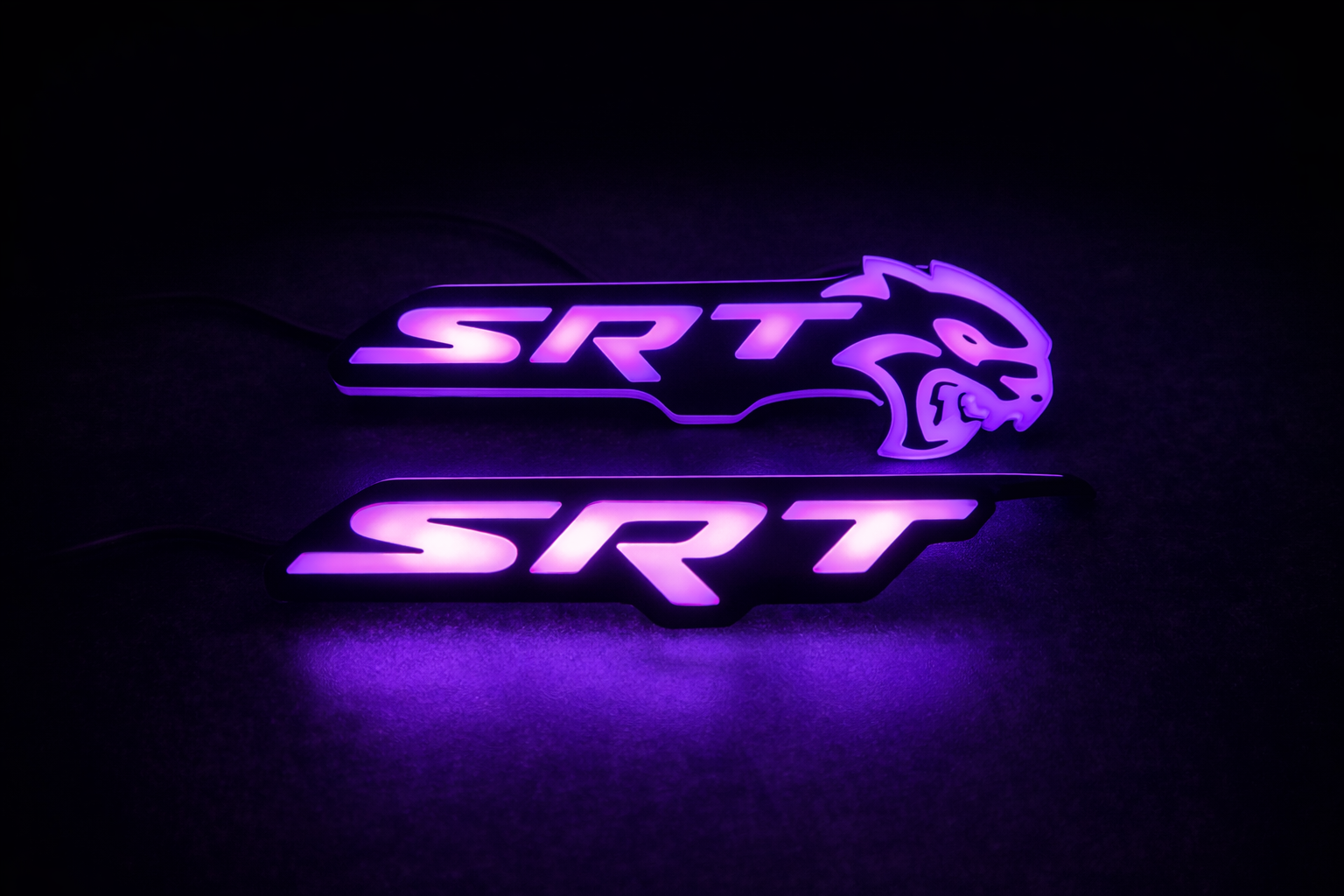 RGB SRT Emblem – Bluetooth App Control (100+ Modes)