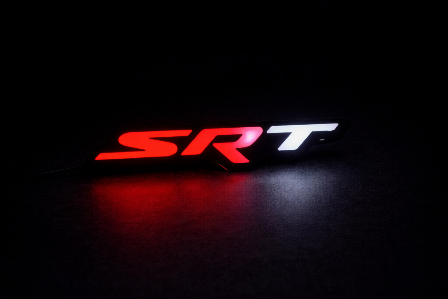 RGB SRT Emblem – Bluetooth App Control (100+ Modes)
