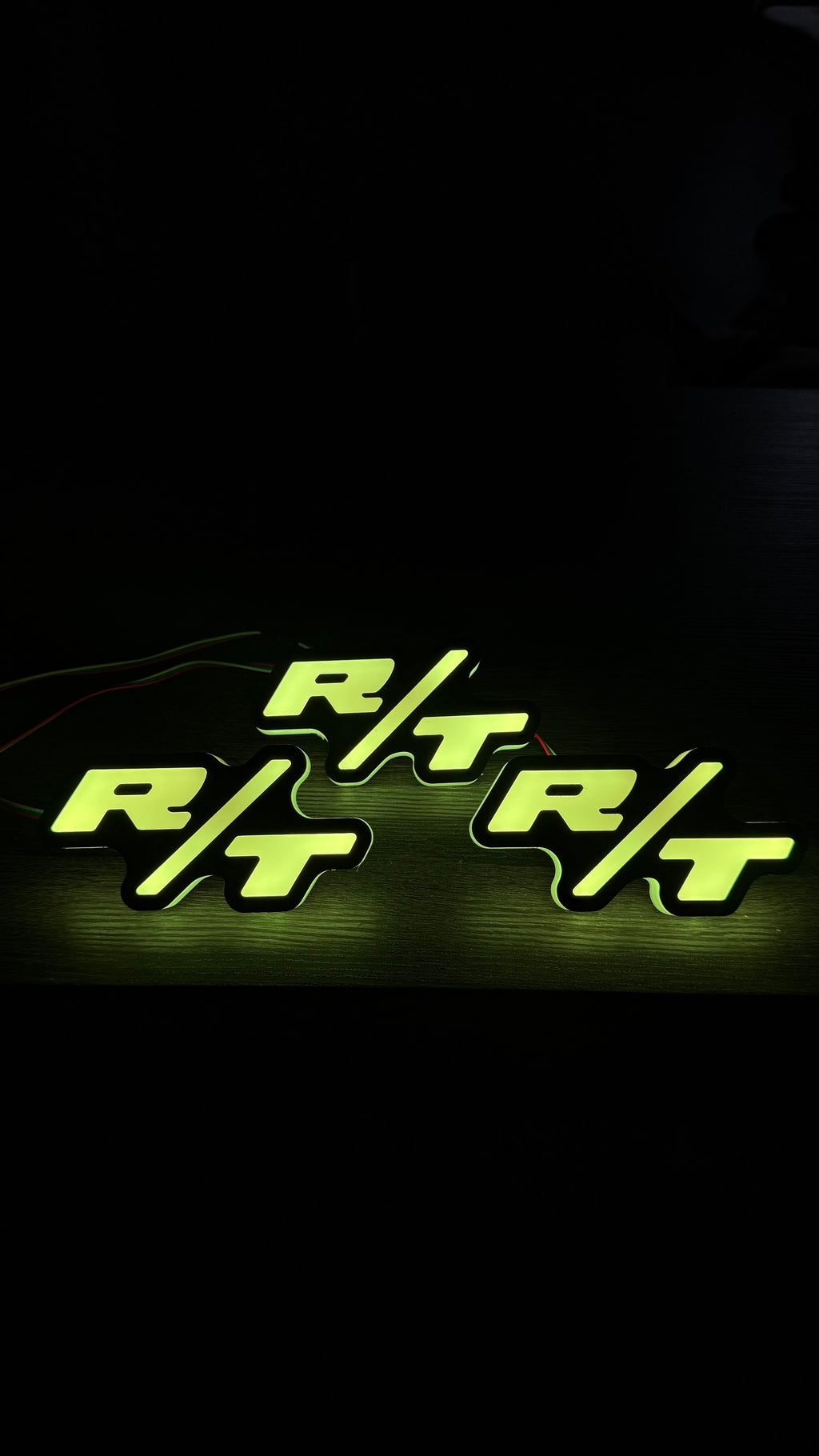 Dodge R/T RGB LED Grille Emblem – App Controlled Color Changing Badge