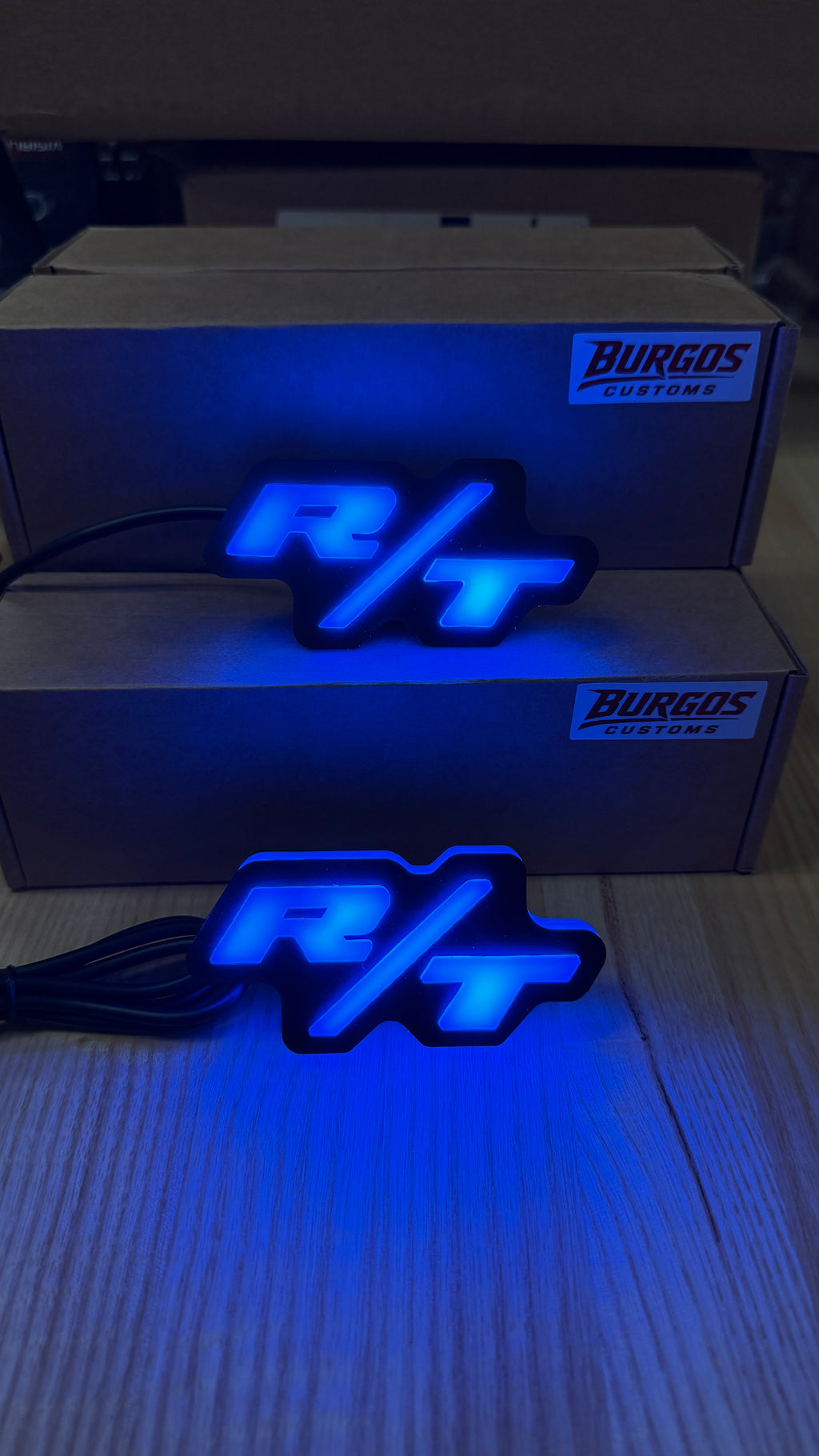 RGB RT Emblem – App Controlled (100+ RGB Modes)