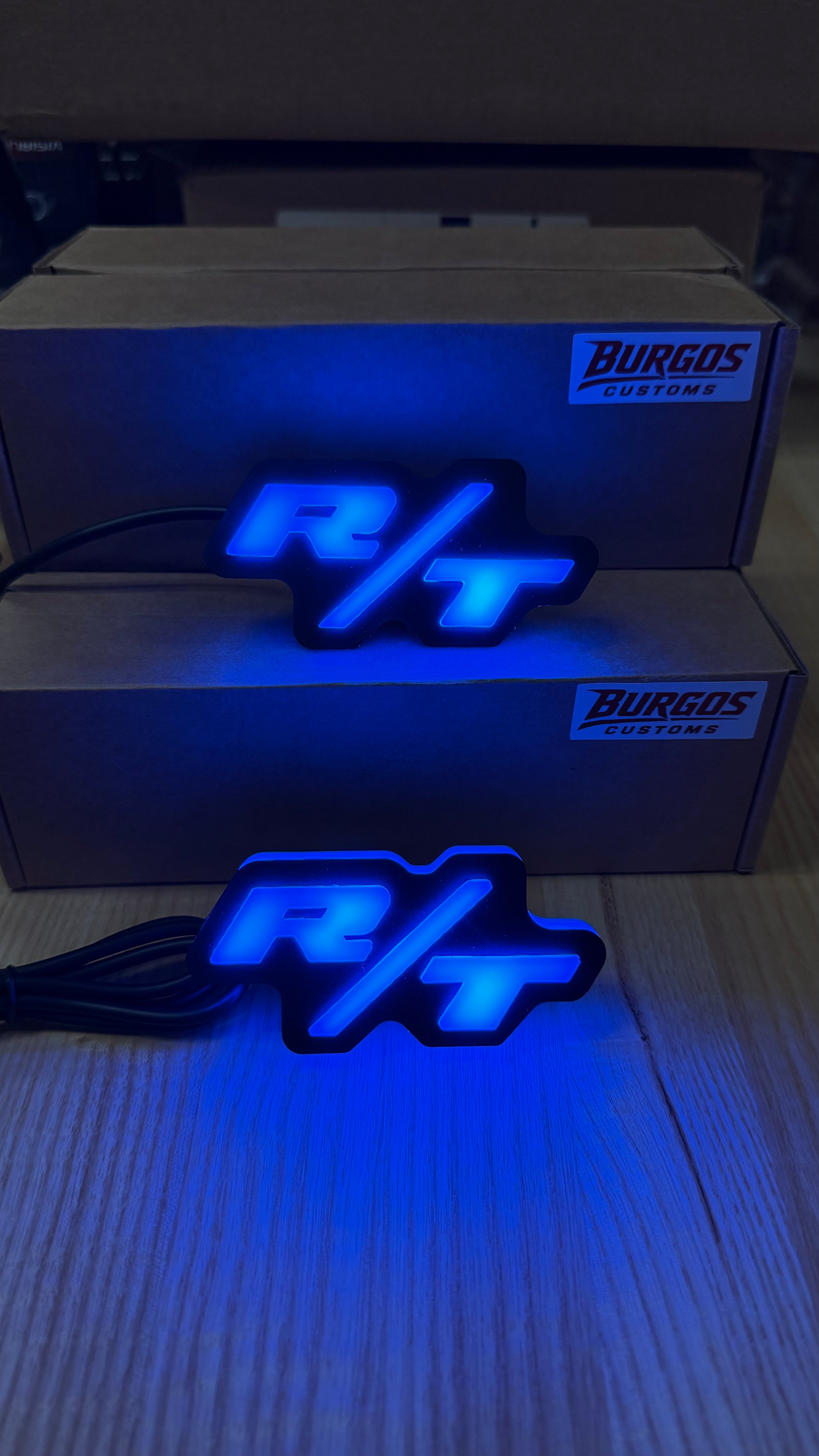 RGB RT Emblem – App Controlled (100+ RGB Modes)