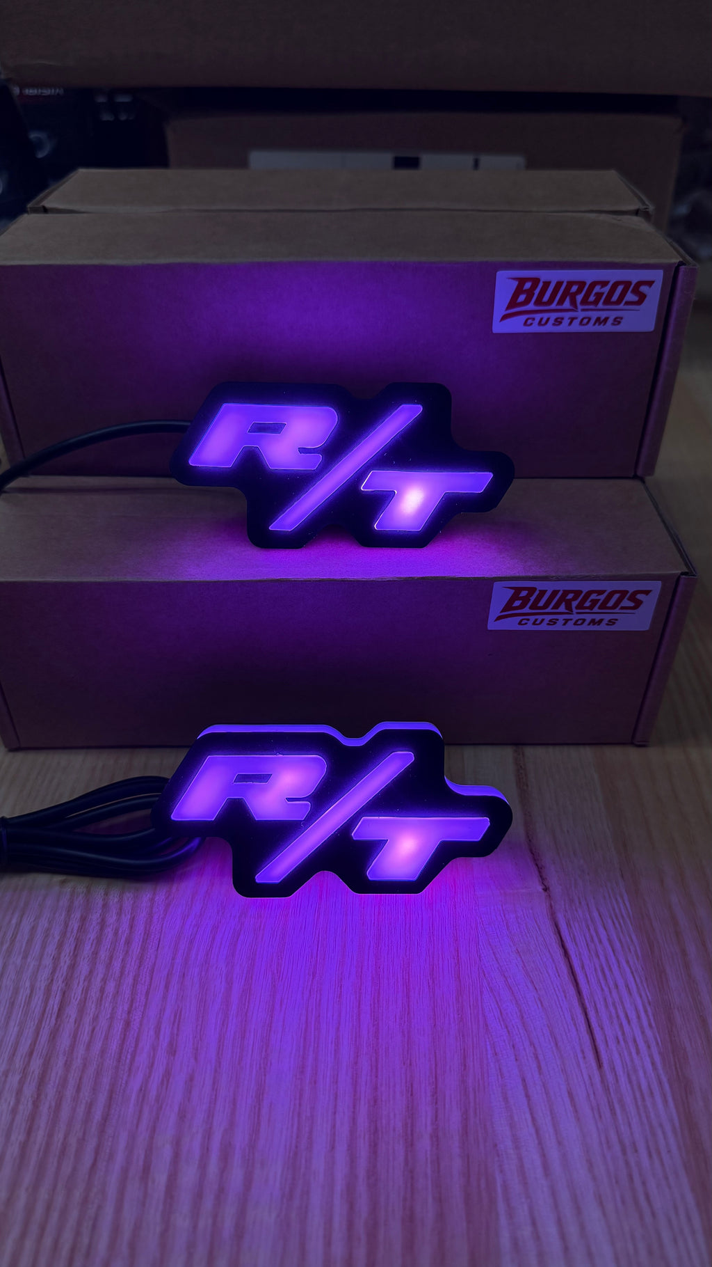 RGB RT Emblem – App Controlled (100+ RGB Modes)