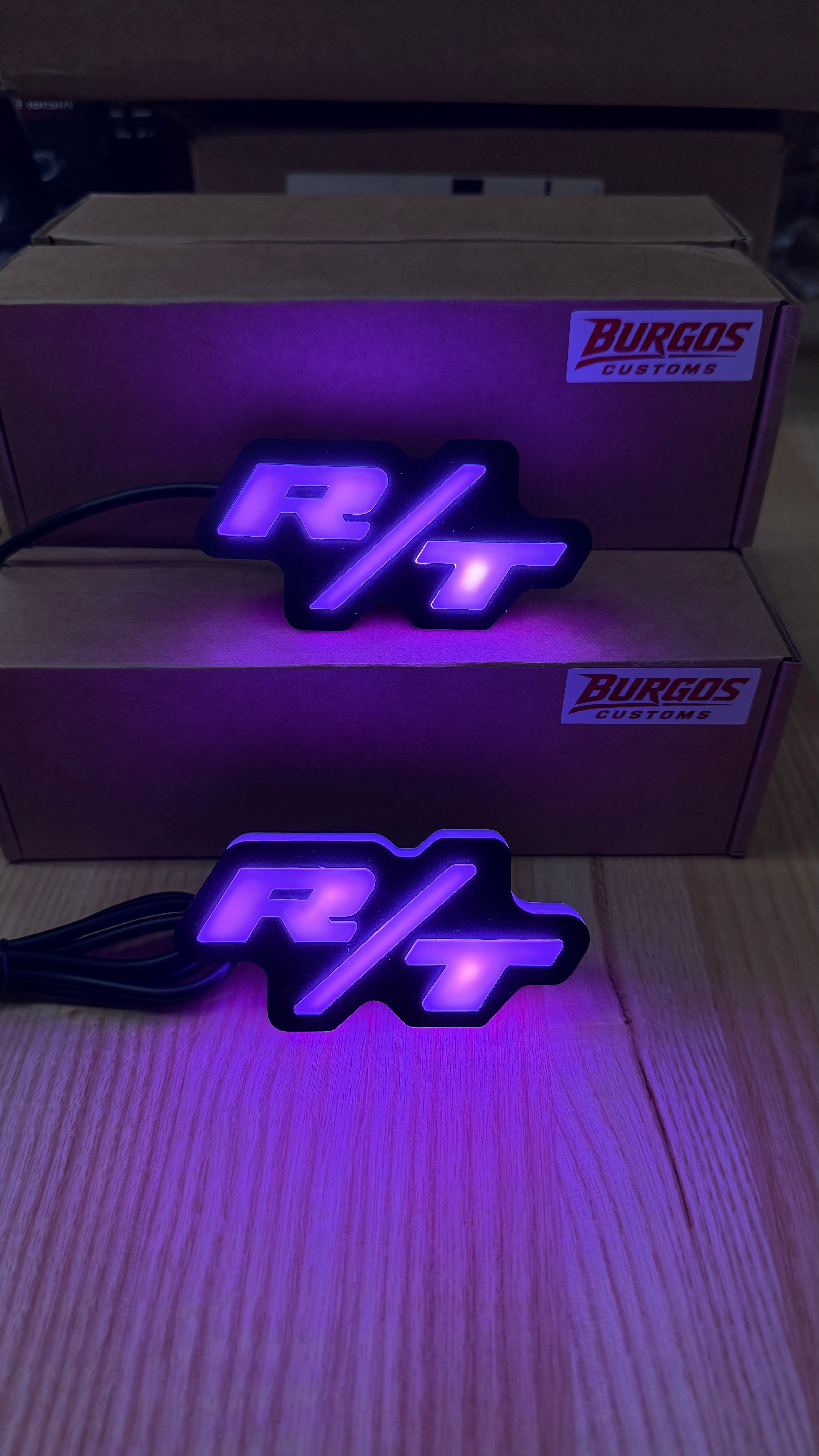 RGB RT Emblem – App Controlled (100+ RGB Modes)