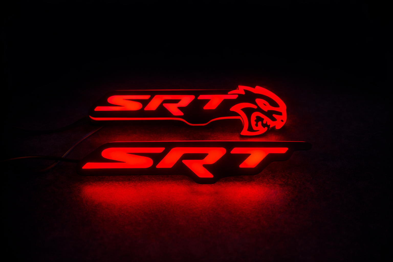 RGB SRT Emblem – Bluetooth App Control (100+ Modes)