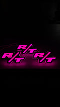 Dodge R/T RGB LED Grille Emblem – App Controlled Color Changing Badge
