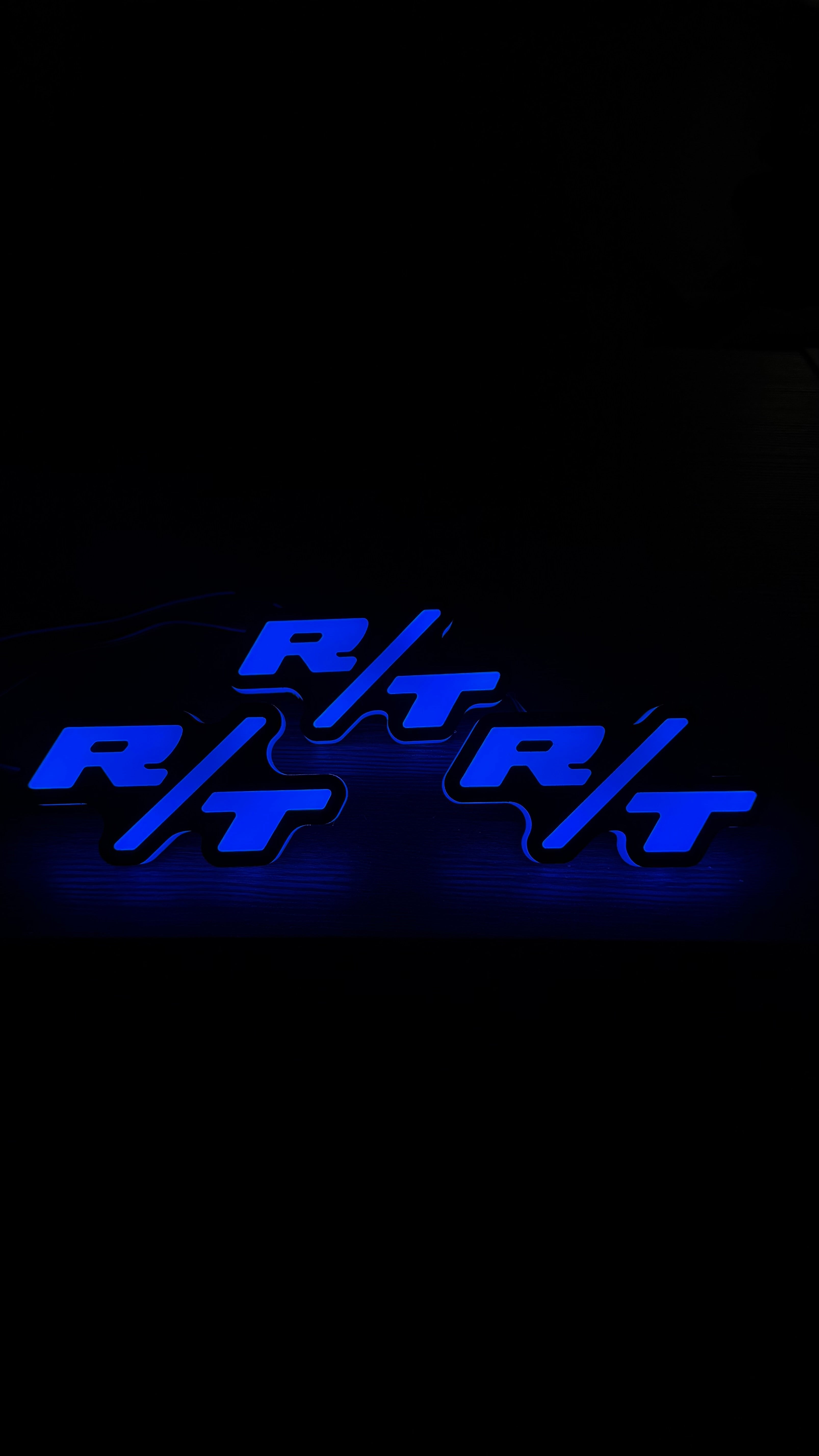 Dodge R/T RGB LED Grille Emblem – App Controlled Color Changing Badge