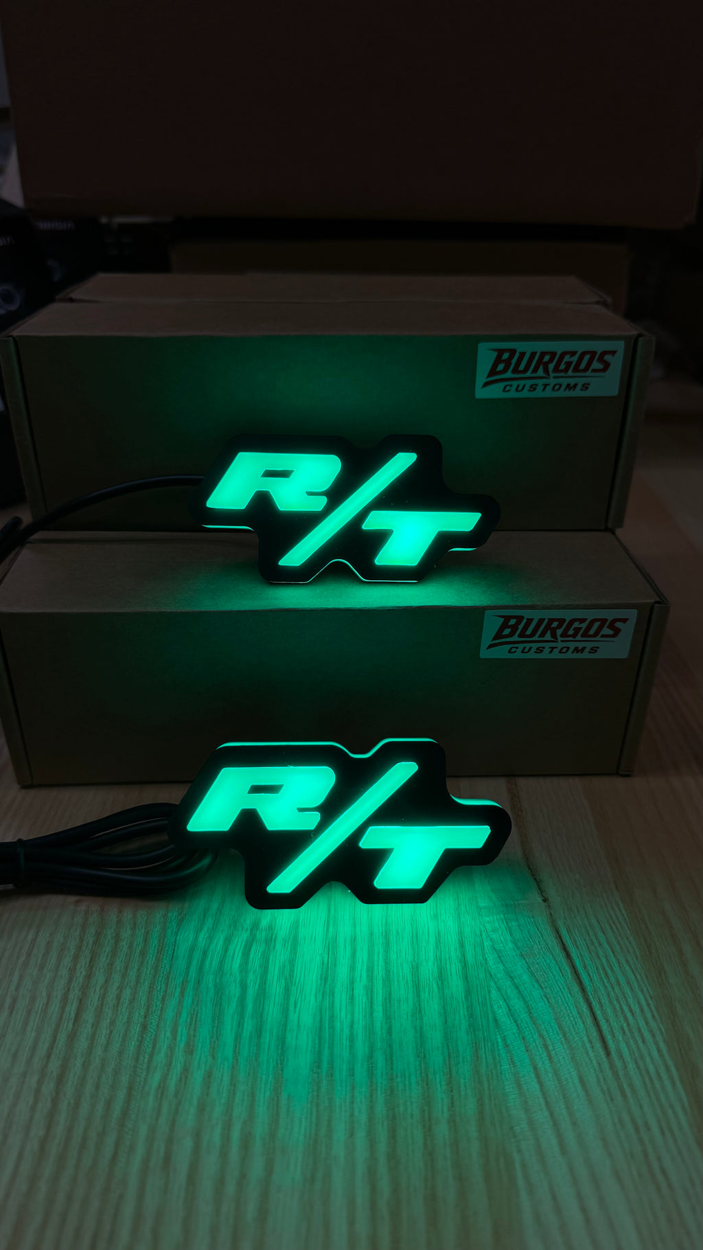 RGB RT Emblem – App Controlled (100+ RGB Modes)
