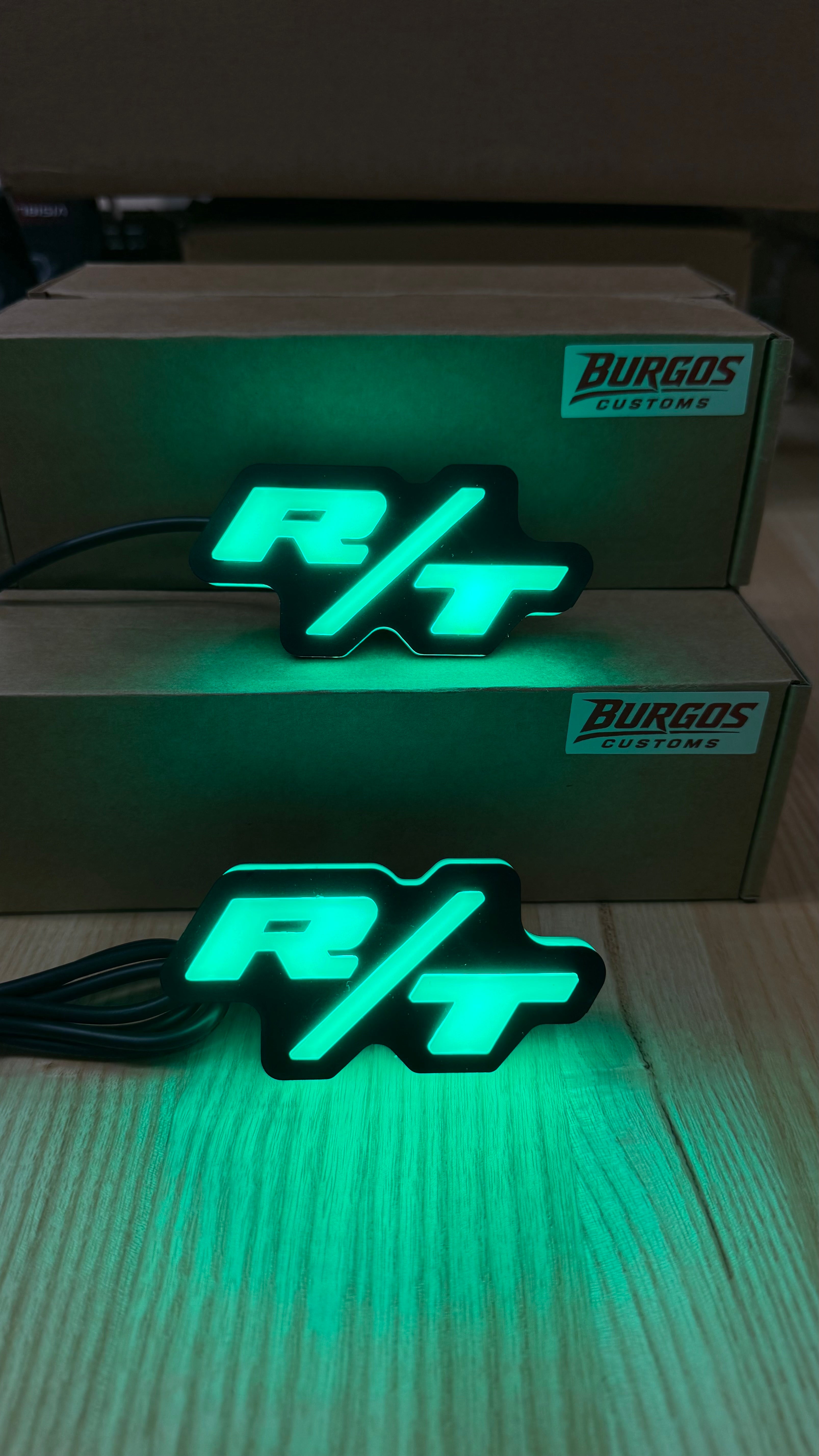 RGB RT Emblem – App Controlled (100+ RGB Modes)